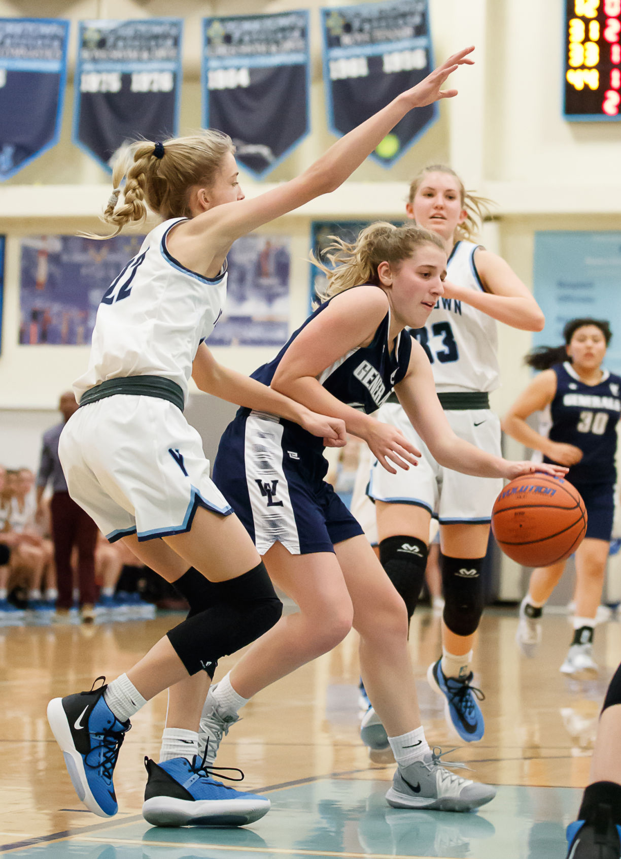Yorktown vs. W-L girls basketball 7
